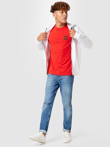 HUGO Red Shirt 'Dimento' in Rood