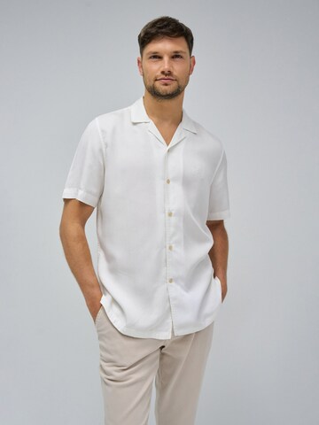 Salsa Jeans Regular Fit Hemd in Weiß: Vorderseite