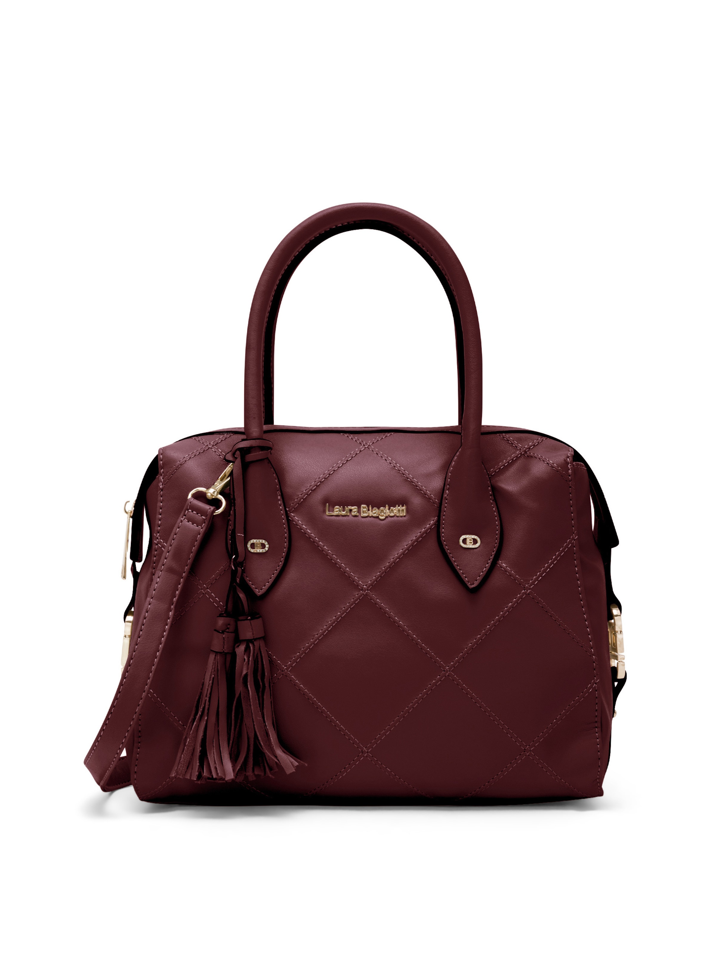 Borsa a mano di Laura Biagiotti in rosso: frontale