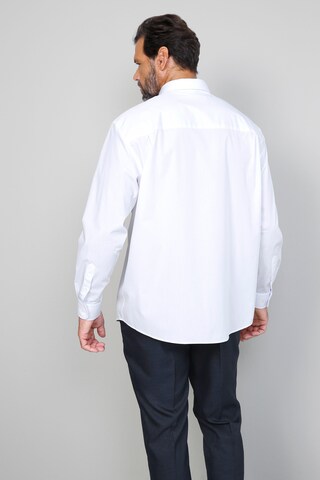 Boston Park Regular fit Button Up Shirt in White