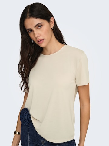 ONLY T-shirt 'ONLFREE LIFE' i grå