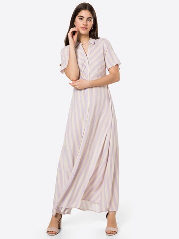 Y.A.S Sukienka koszulowa 'SAVANNA' w kolorze beżowy: przód