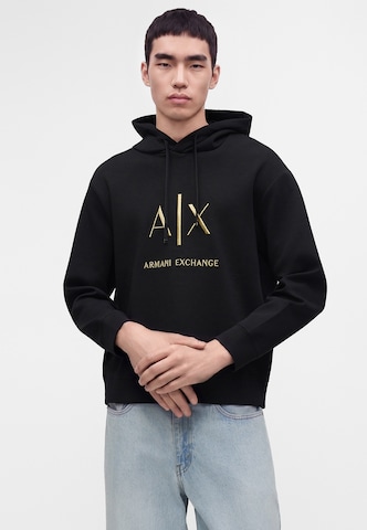 ARMANI EXCHANGE Majica | črna barva