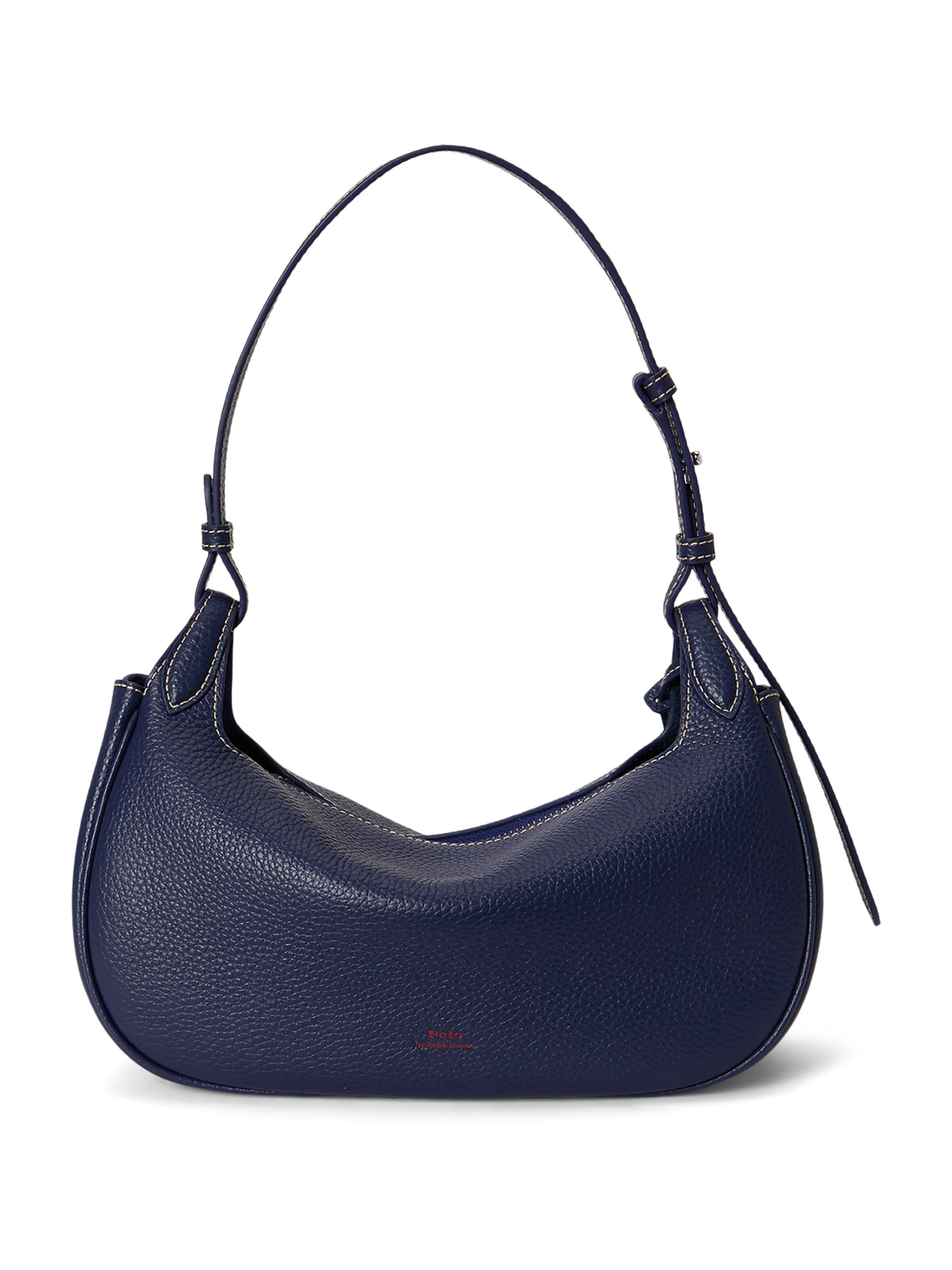 Polo Ralph Lauren Schultertasche 'SHINY DRUM PEBBLE' in Blau
