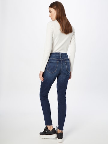 MOTHER Slimfit Jeans in Blau