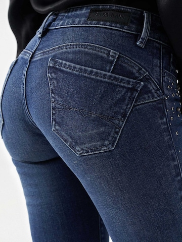 Skinny Jean Salsa Jeans en bleu