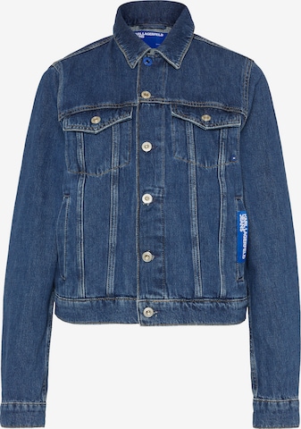 KARL LAGERFELD JEANS Välikausitakki värissä sininen: etupuoli