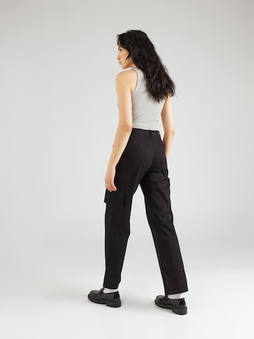 STUDIO SELECT - Bootcut Pantalón cargo 'Felize' en negro