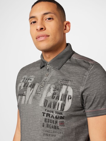 CAMP DAVID Shirt in Grey