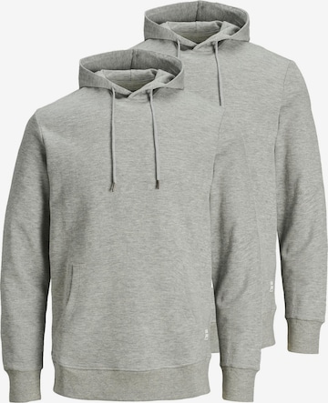 JACK & JONES Sweatshirt 'Basic' in Grau: Vorderseite