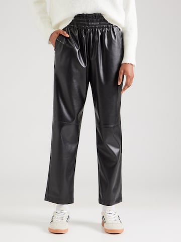 Regular Pantaloni 'Dorina' de la ABOUT YOU pe negru: față