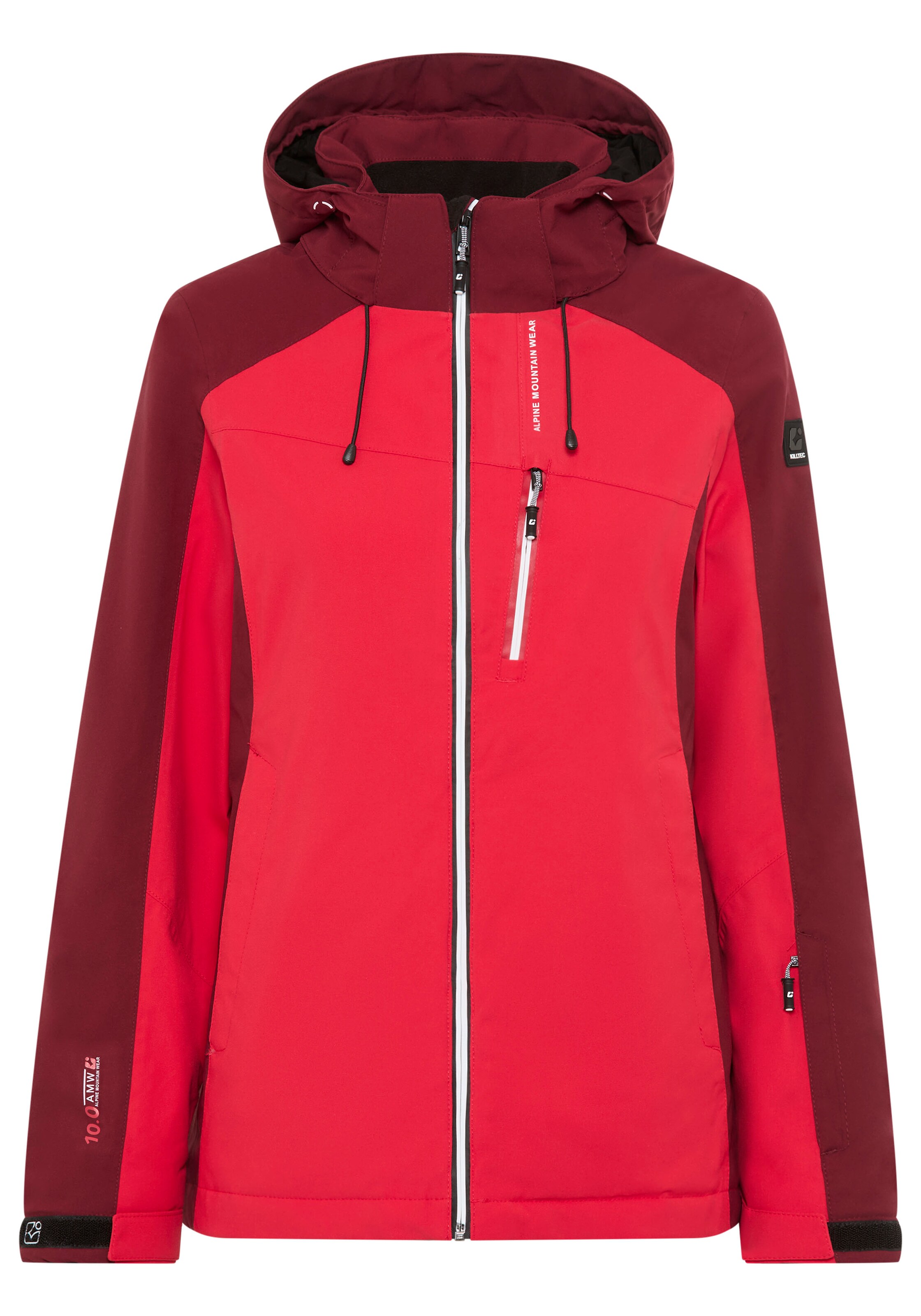 KILLTEC Performance Jacket in Red: front
