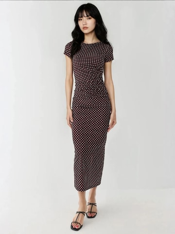 Hiccup - Vestido em castanho: frente