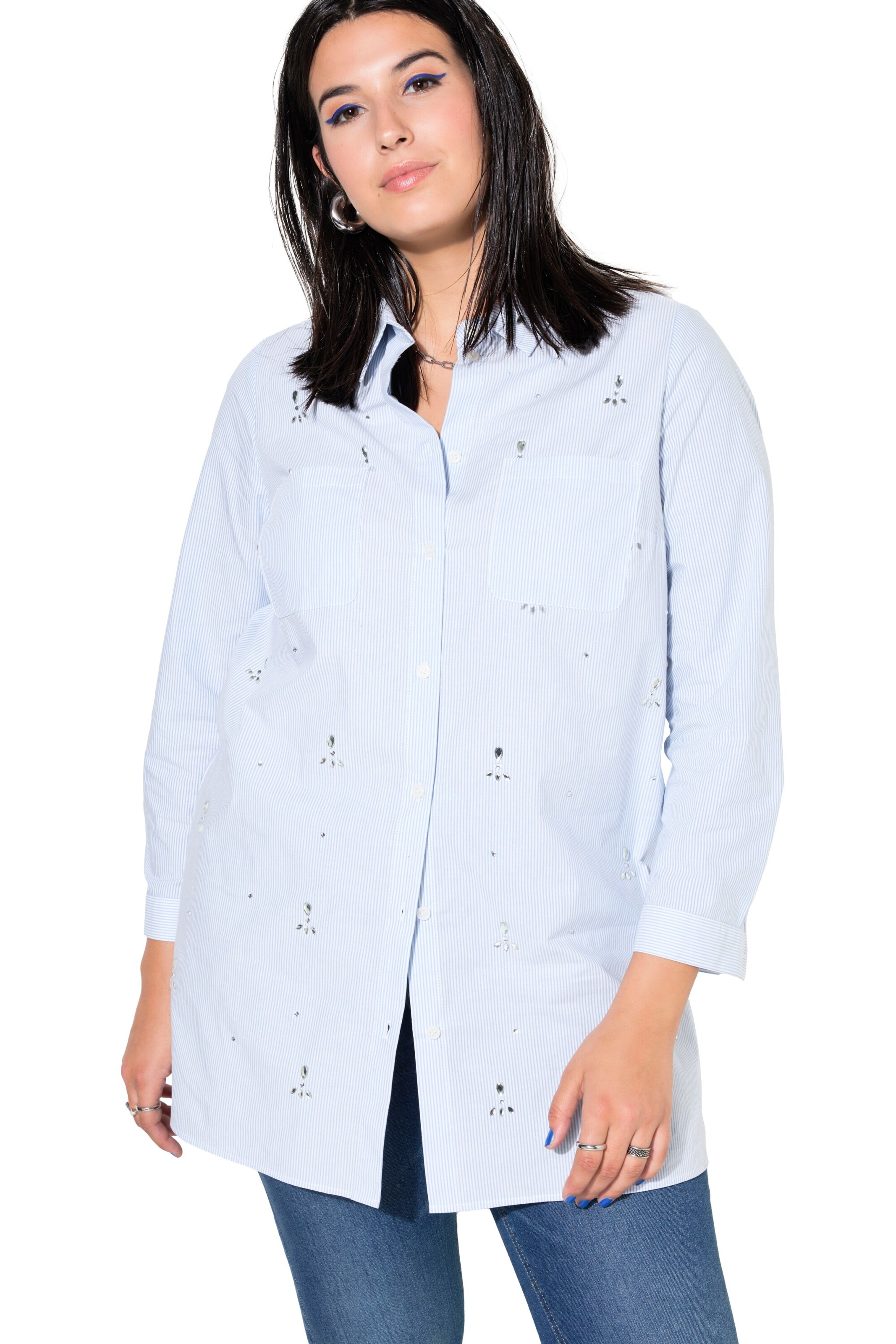 Studio Untold Bluse in Blau