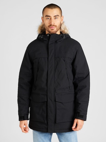 Parka mi-saison 'CORTES' Springfield en noir : devant