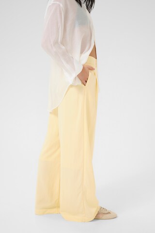 Wide Leg Pantalon 'Gilda' My Essential Wardrobe en jaune