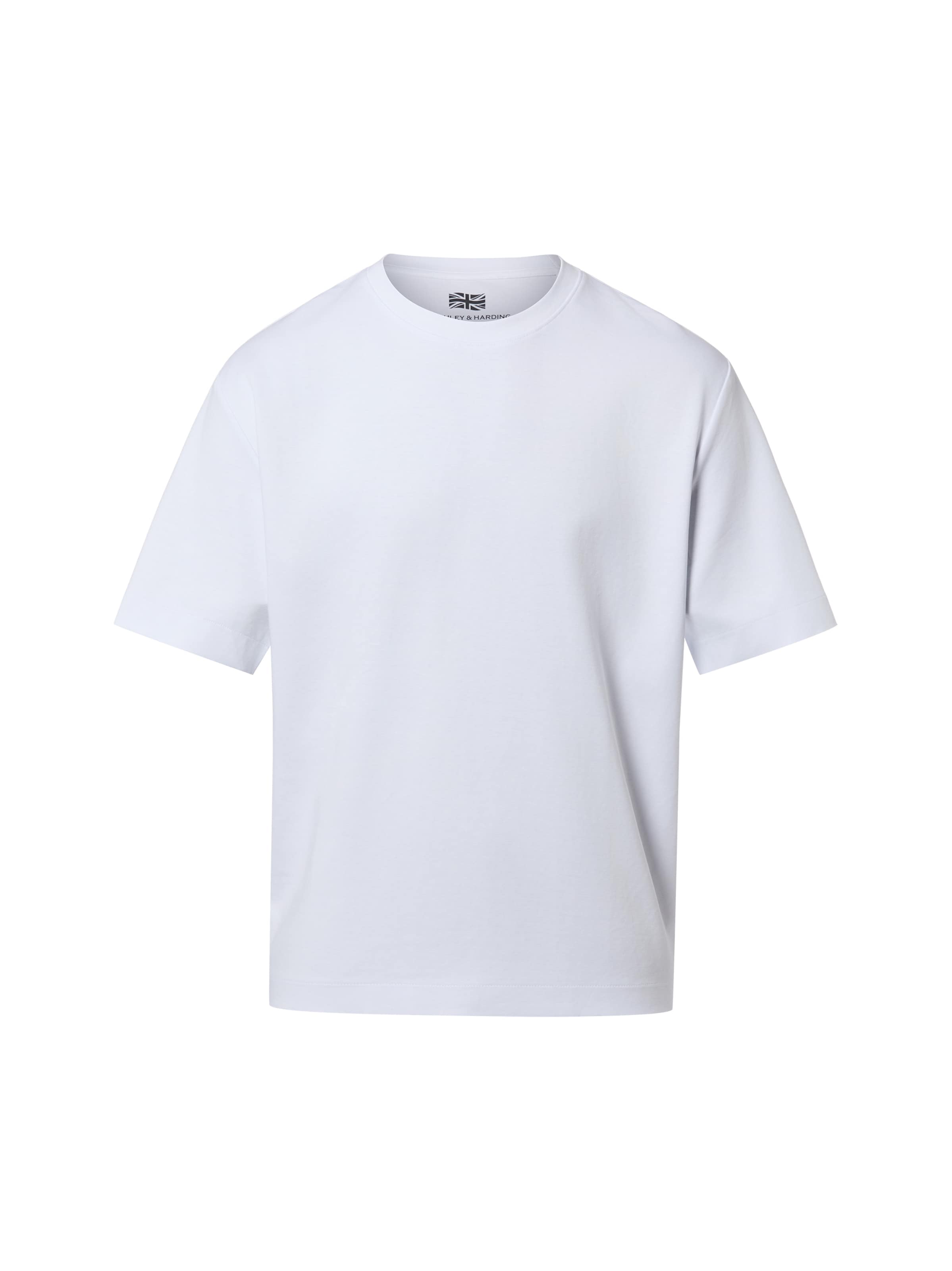 T-Shirt 'Prince' Finshley & Harding London en blanc : devant