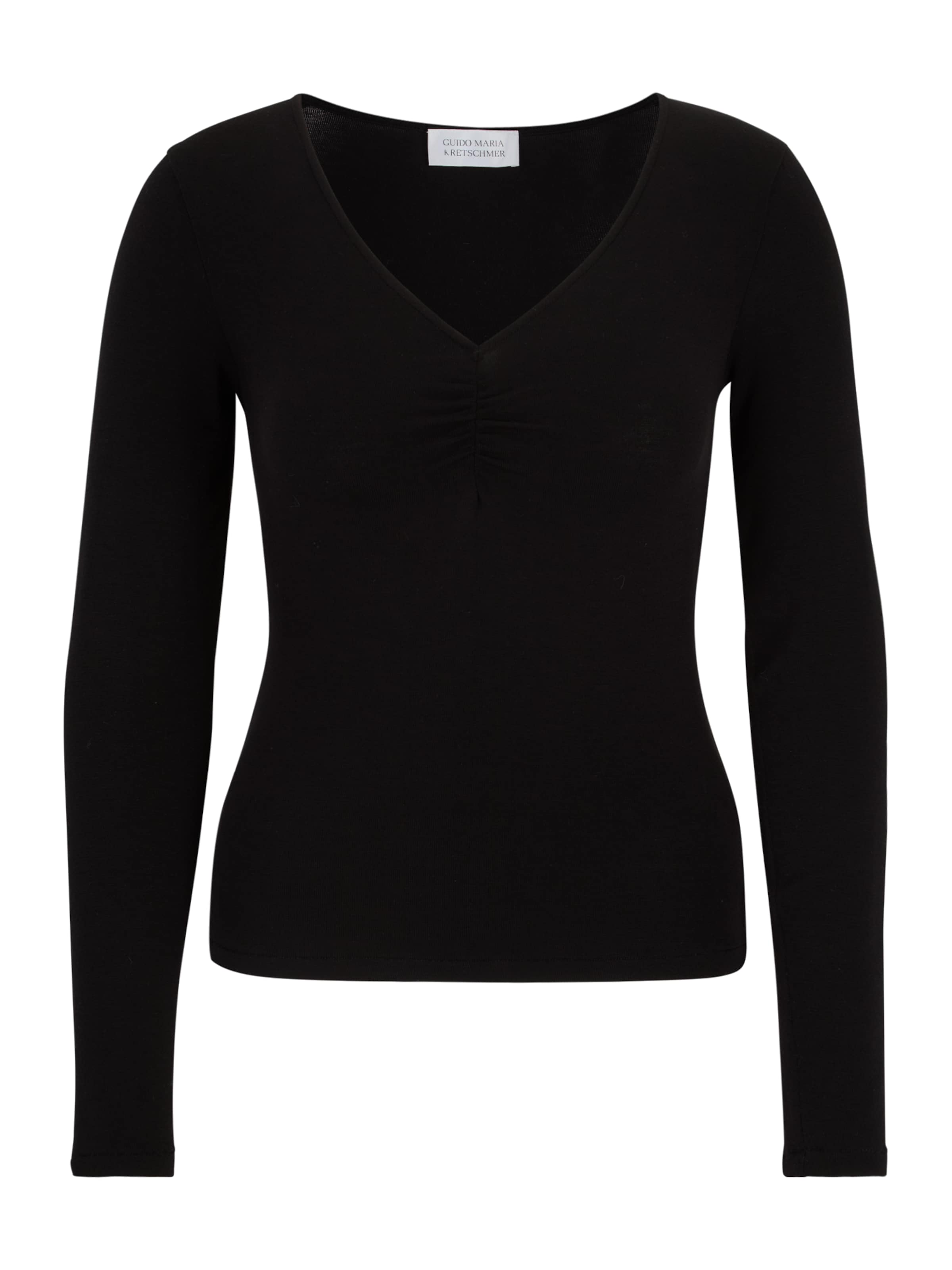 Guido Maria Kretschmer Women Tričko 'Sarah' - Čierna: predná strana