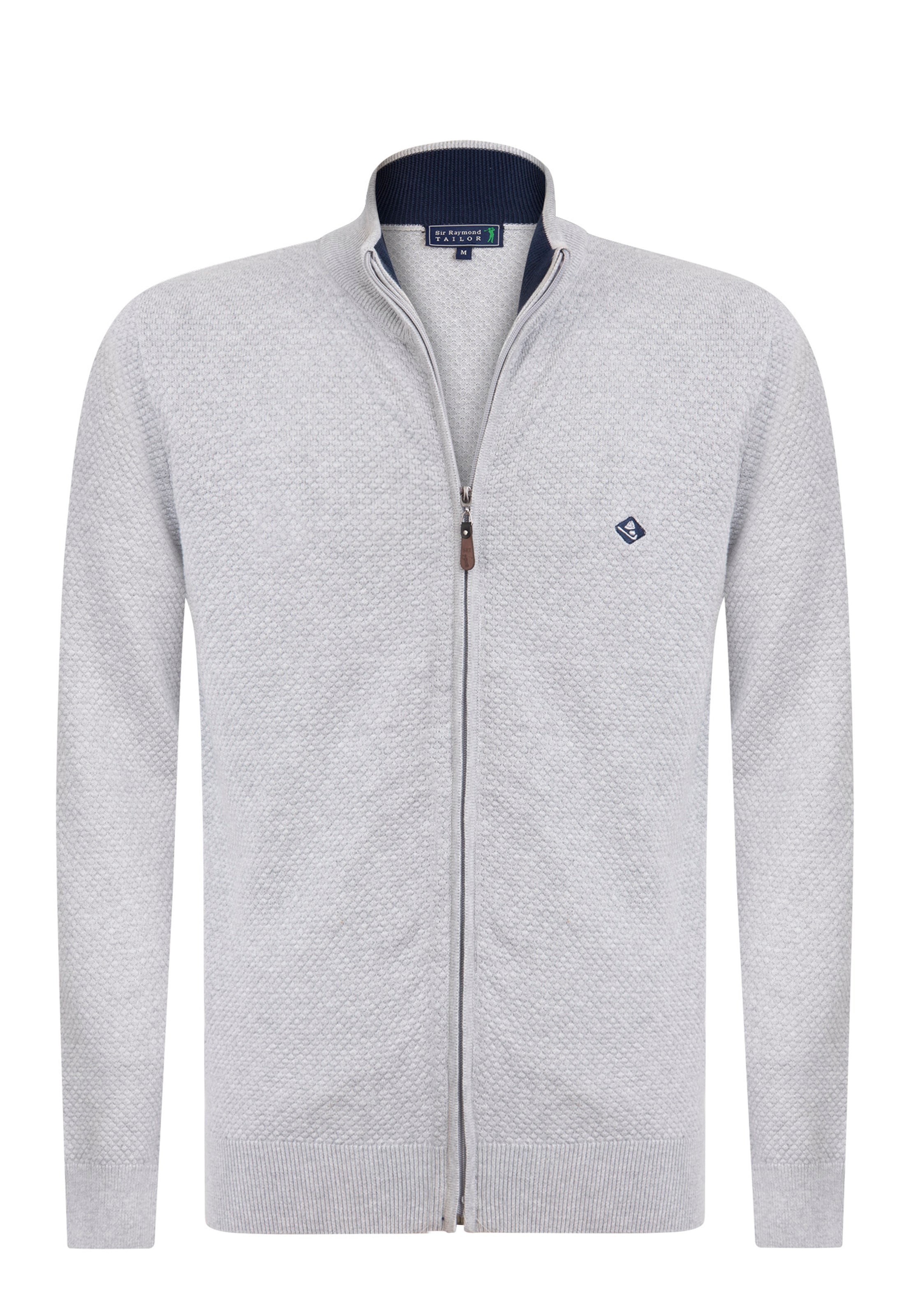 Sir Raymond Tailor Gebreid vest 'Sydney' in Grijs: voorkant