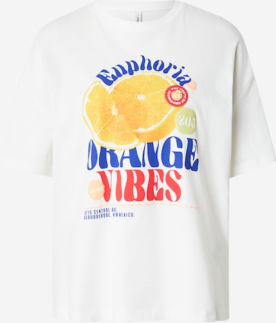 ONLY Paita 'ONLBOLETTE' värissä tummansininen / oranssi / punainen / valkoinen, Tuotenäkymä