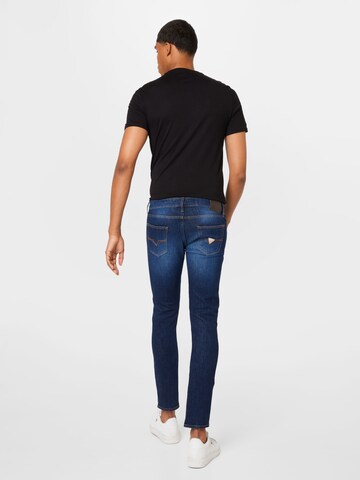 GUESS Skinny Jeans 'Chris' in Blauw