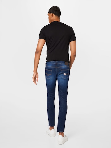 GUESS - Skinny Calças de ganga 'Chris' em azul