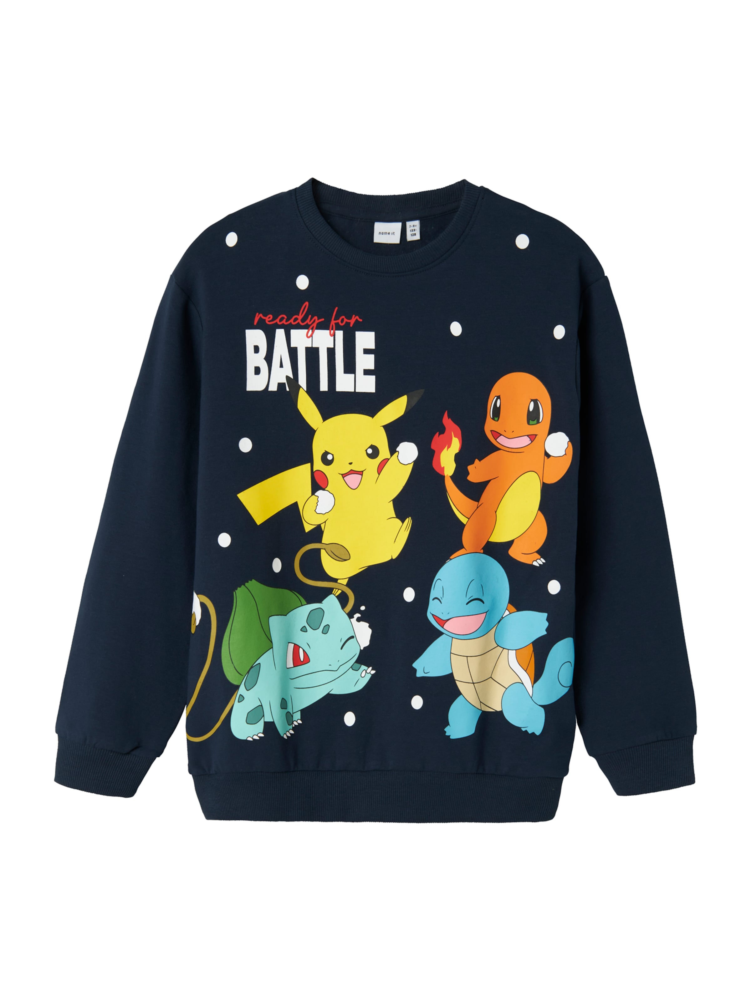 Felpa 'STAM POKEMON' di NAME IT in blu: frontale