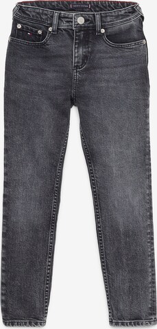 TOMMY HILFIGER Slimfit Jeans 'Scanton' in Zwart: voorkant