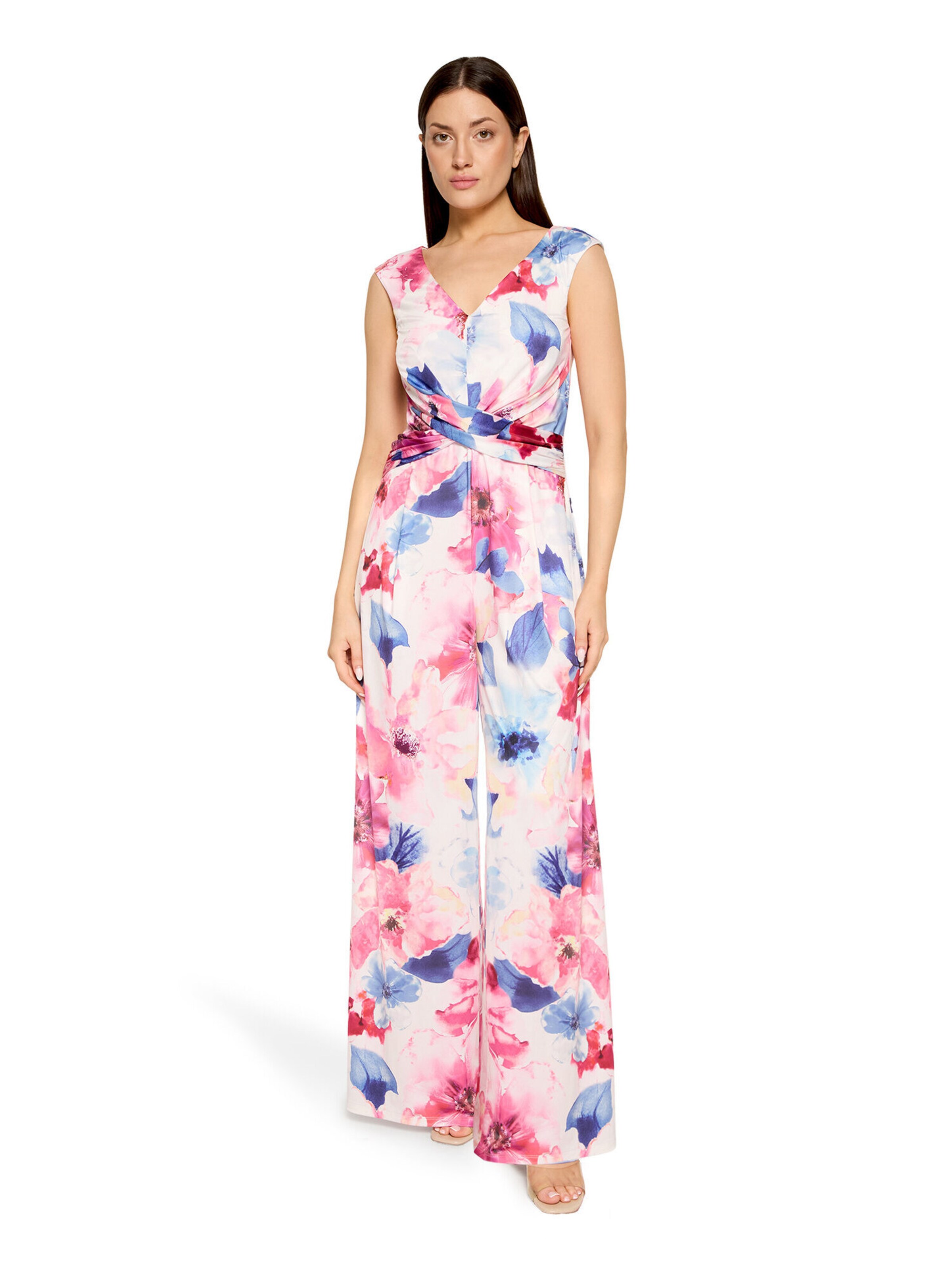 Vera Mont Jumpsuit in Wit: voorkant