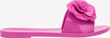 MELISSA Muiltjes 'Babe Petals' in Lila: voorkant