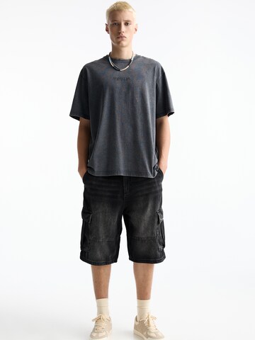 Pull&Bear T-Shirt in Grau