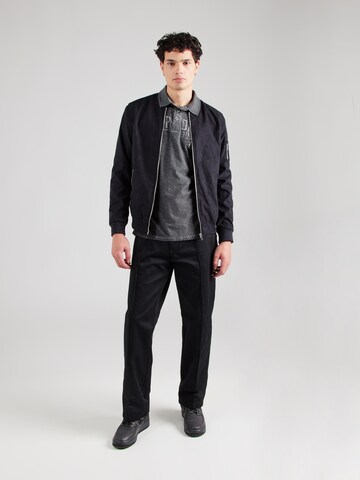 CAMP DAVID Poloshirt in Grau