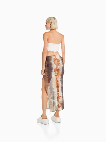 Bershka Skirt in Brown