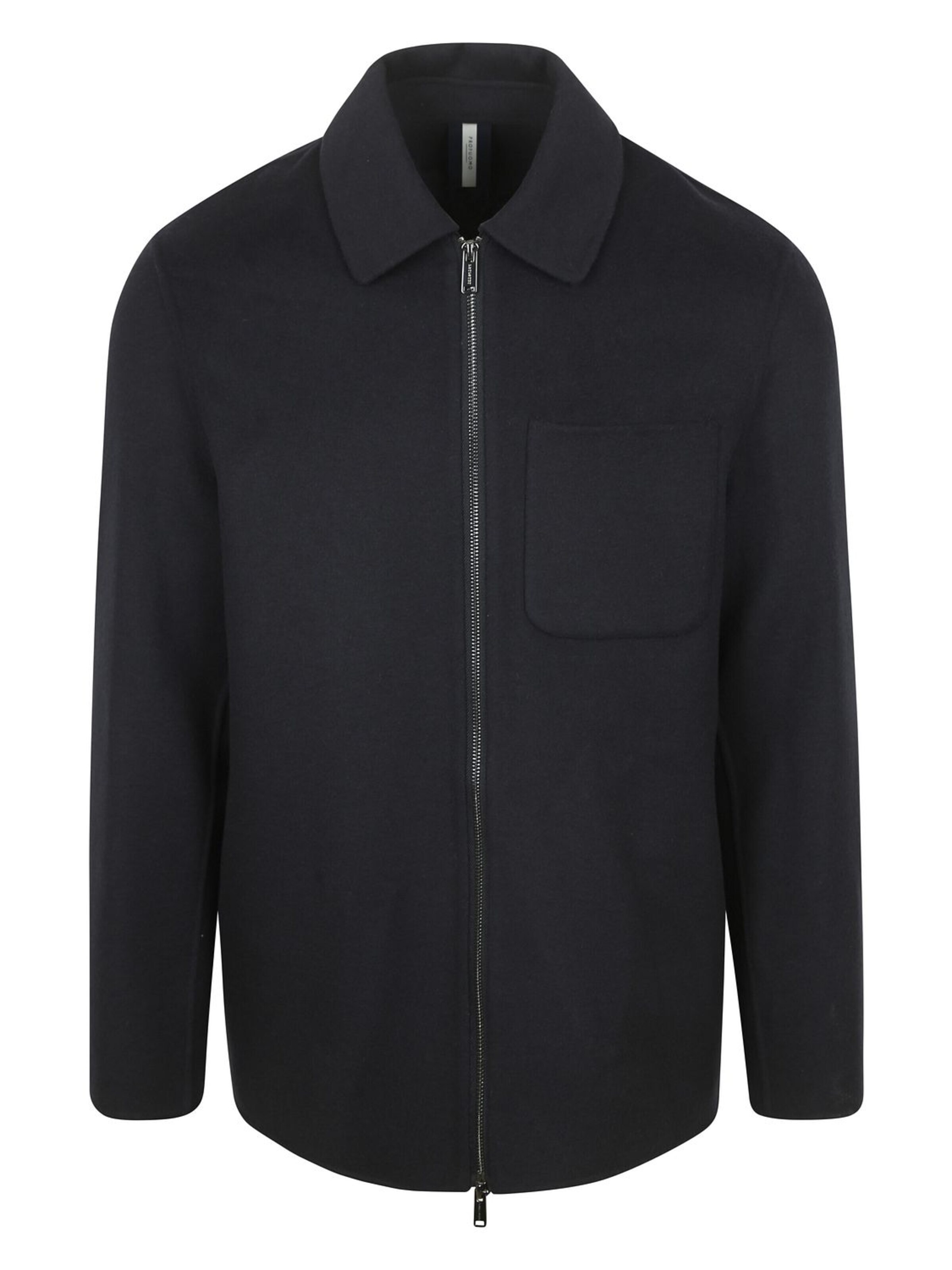 Profuomo Knit cardigan in Blue: front