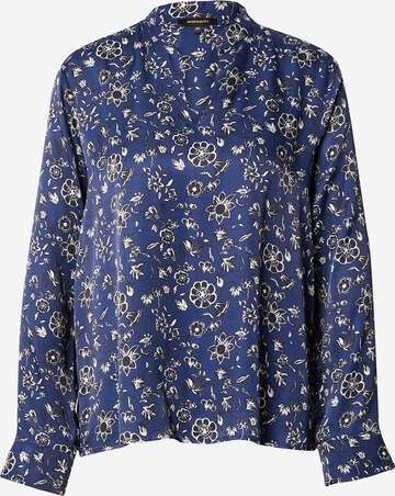 MORE & MORE Blouse in Blauw: voorkant