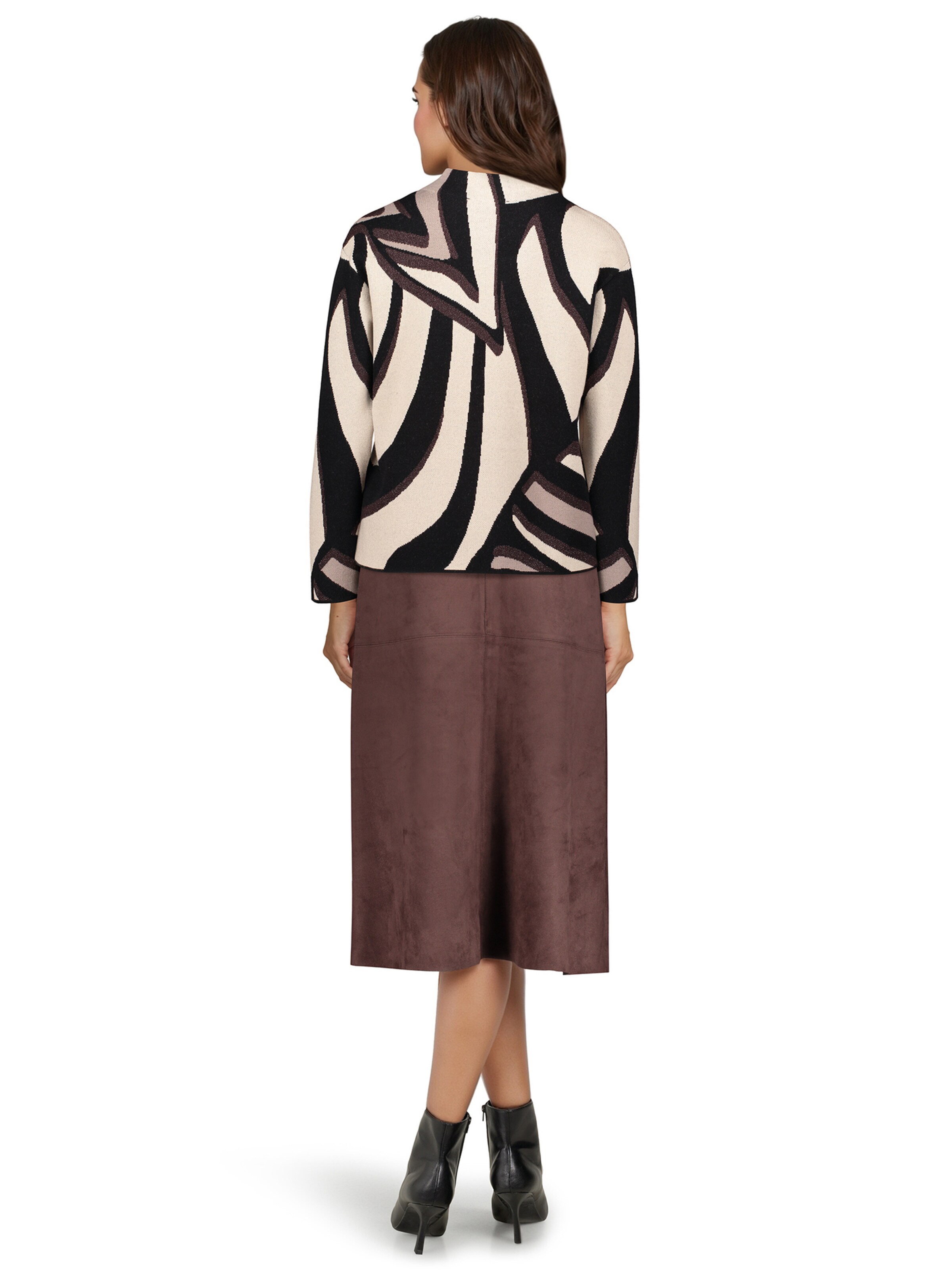 Jupe Betty Barclay en marron