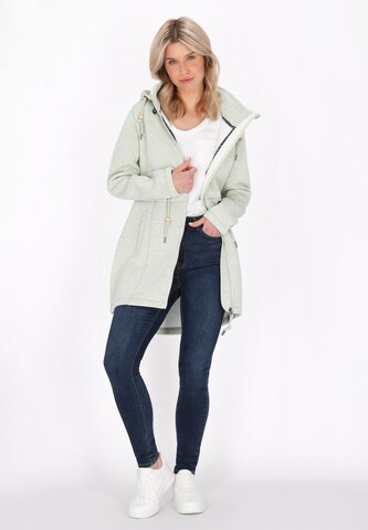 Veste en polaire Schmuddelwedda en vert