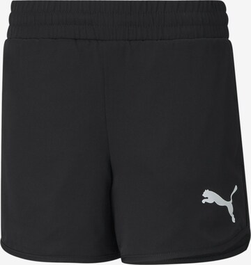 PUMA Regular Broek 'Active' in Zwart: voorkant