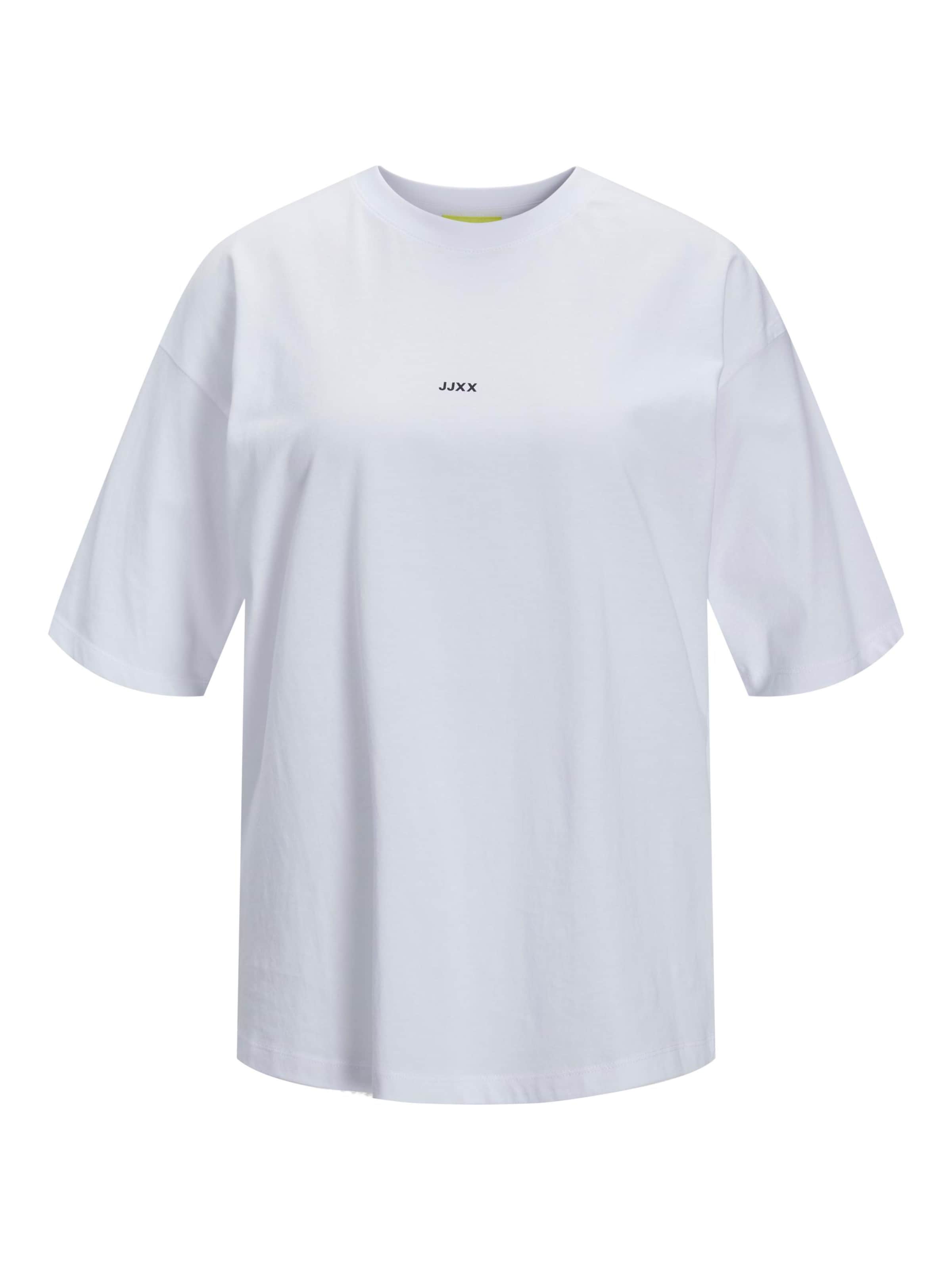 T-shirt &#x27;Andrea&#x27; JJXX en blanc : devant