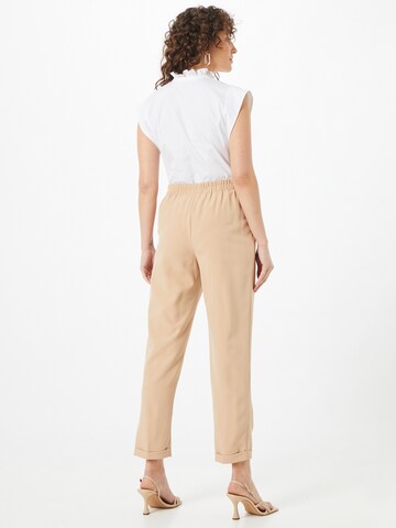 Loosefit Pantaloni con pieghe di Dorothy Perkins in marrone