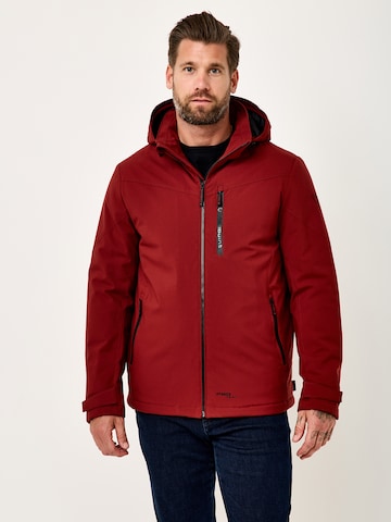 REDPOINT Performance Jacket 'LEN 3.0' in Red: front