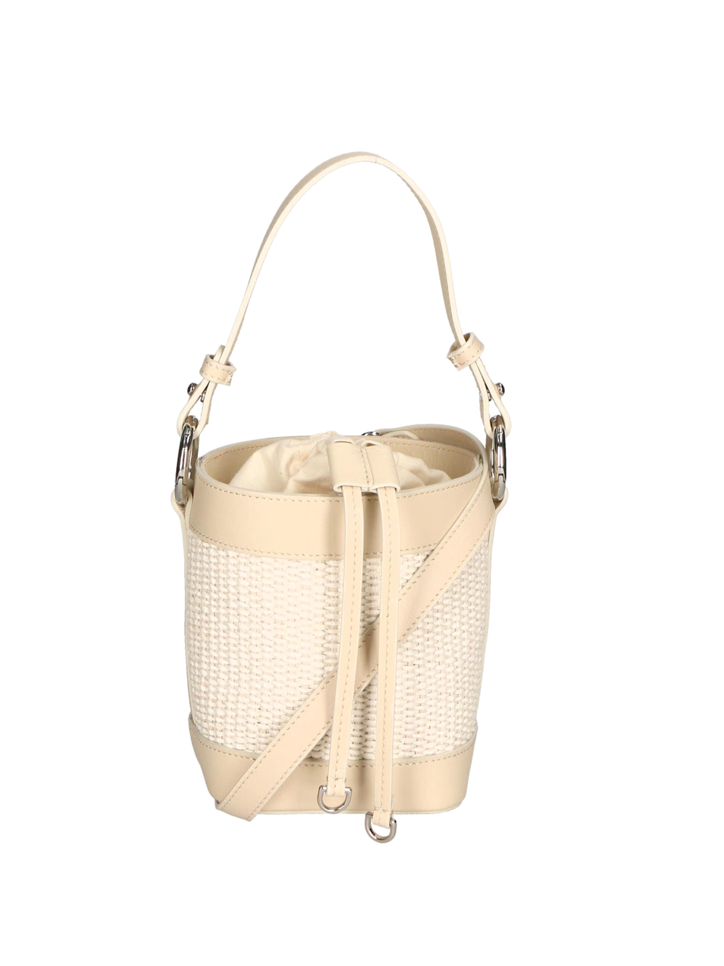 Borsa a sacco di Gave Lux in beige: frontale