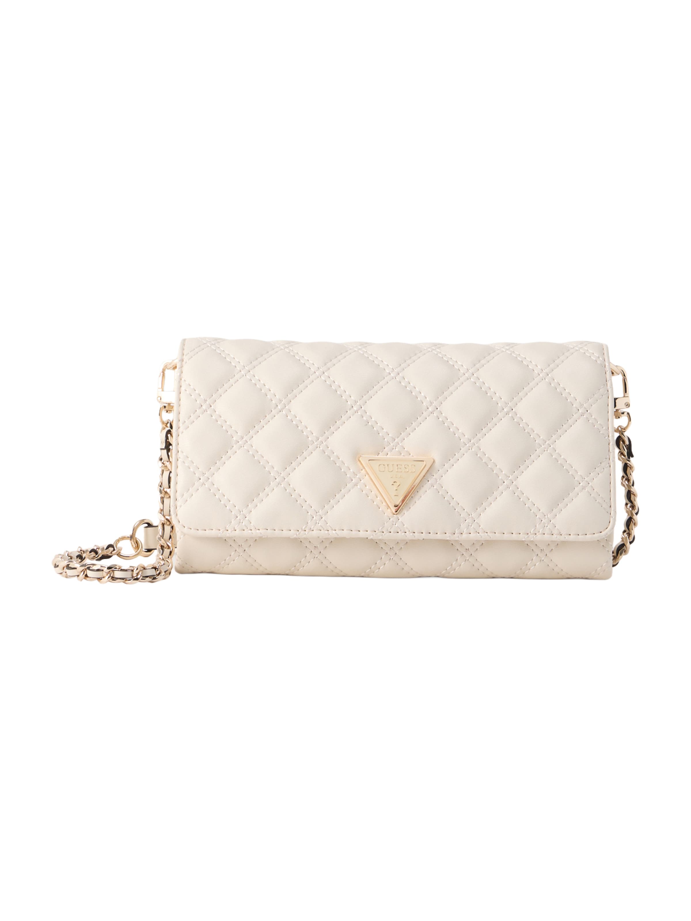 GUESS - Bolso de hombro 'Guilly' en beige: frente