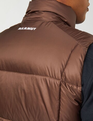 MAMMUT Weste  ‘Glacier Glow IN’ in Braun