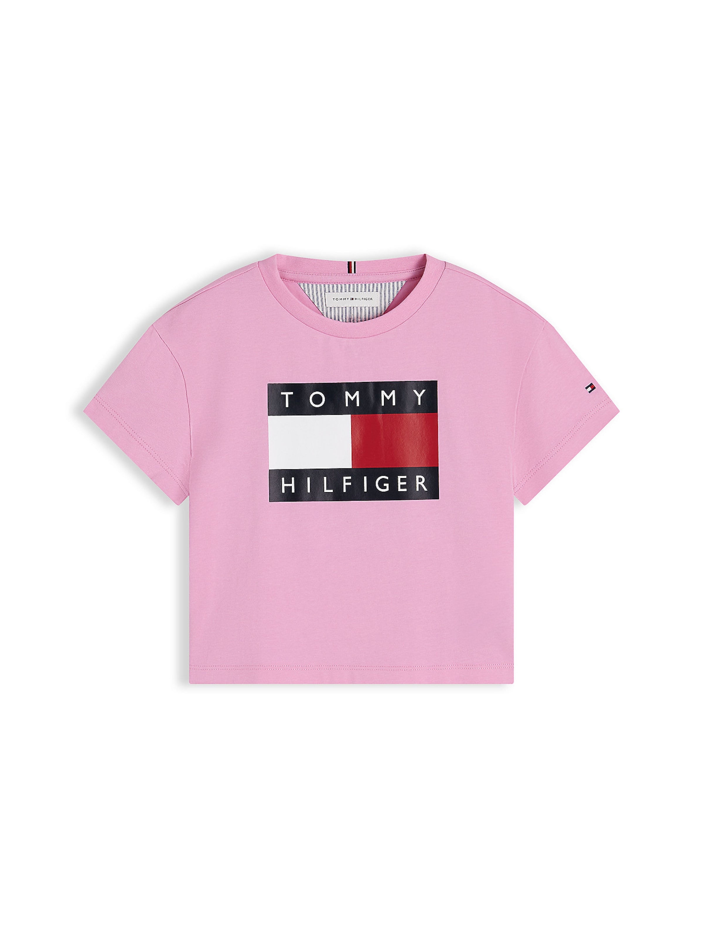 TOMMY HILFIGER Shirt 'Heritage' in Pink: front