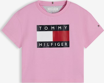 TOMMY HILFIGER Shirt 'Heritage' in Pink: front