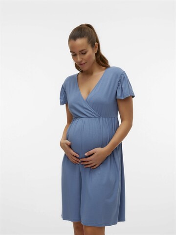 MAMALICIOUS Jurk 'KHLOE' in Blauw