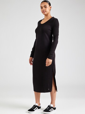 Calvin Klein Jeans Knit dress in Black: front