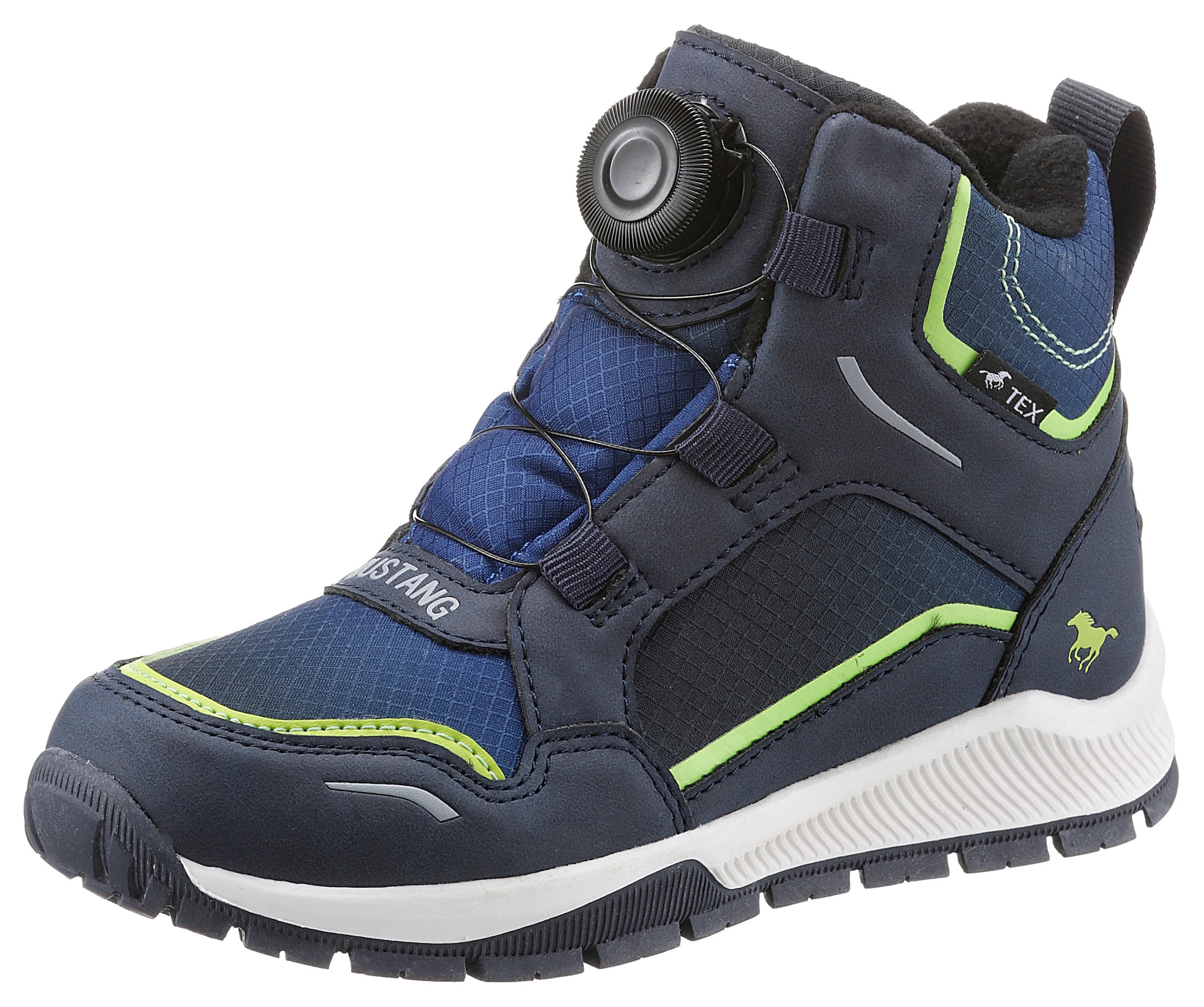 Mustang laarzen online blauw