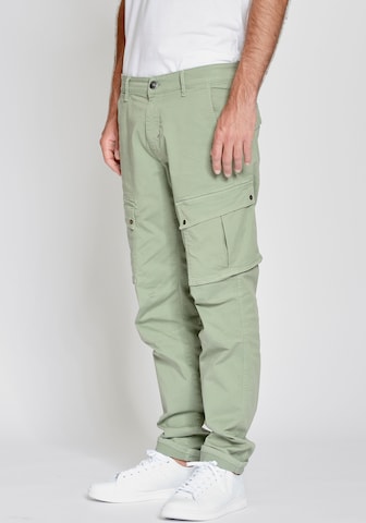 Gang Loose fit Cargo Pants in Green: front